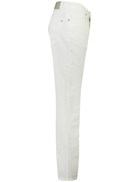 Pierre Cardin Lyon Tapered broek wit katoen normale fit - Image 3