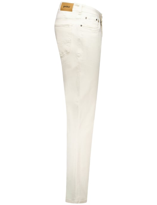 Gardeur Pantalon 5-p creme effen - Image 3