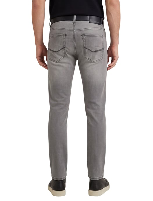Pierre Cardin Pantalon 5-p Lyon Tapered fit grijs gemêleerd - Image 2