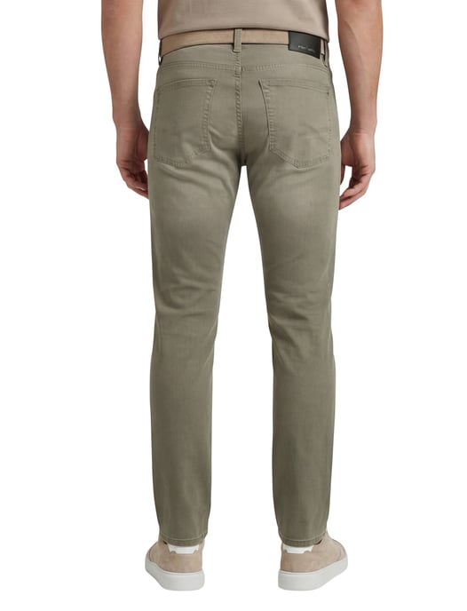 Pierre Cardin Lyon tapered fit broek bruin - Image 2