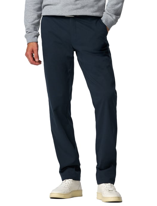 katoenen broek Meyer Bonn donkerblauw - Image 1