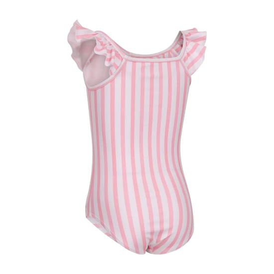 Trespass Meisjes Silia Stripe Eéngelig Badpak (Baby Roze) - Image 2