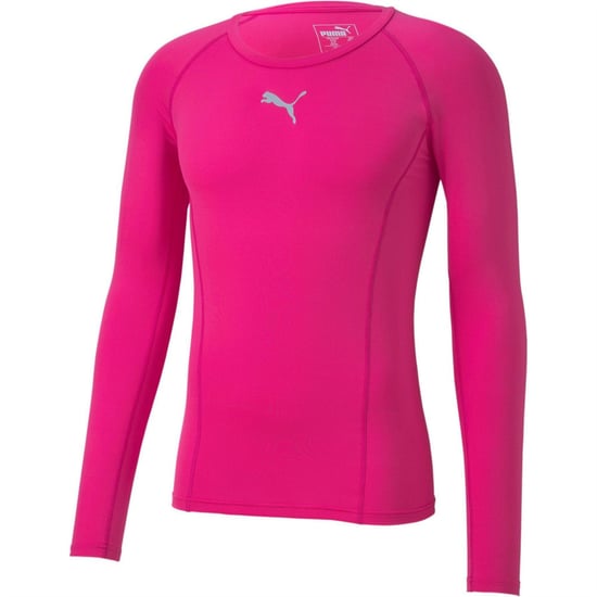 Puma Liga T-shirt met lange mouwen voor heren (Fluorescerend Roze) - Image 1
