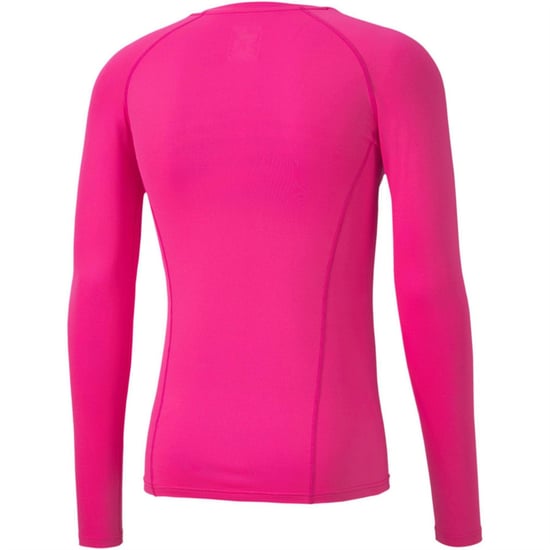 Puma Liga T-shirt met lange mouwen voor heren (Fluorescerend Roze) - Image 2