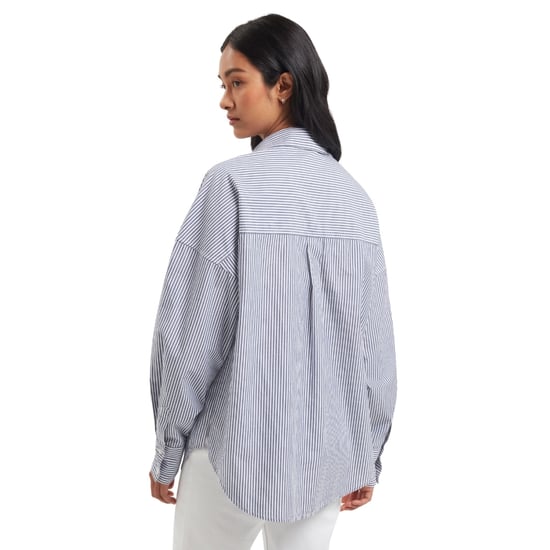 Ted Baker Vinales Boyfriend Fit Gestreept Katoenen Overhemd - Image 6