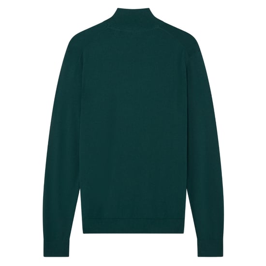 Ted Baker Artiss Core Donkergroene Quarter Zip - Image 2
