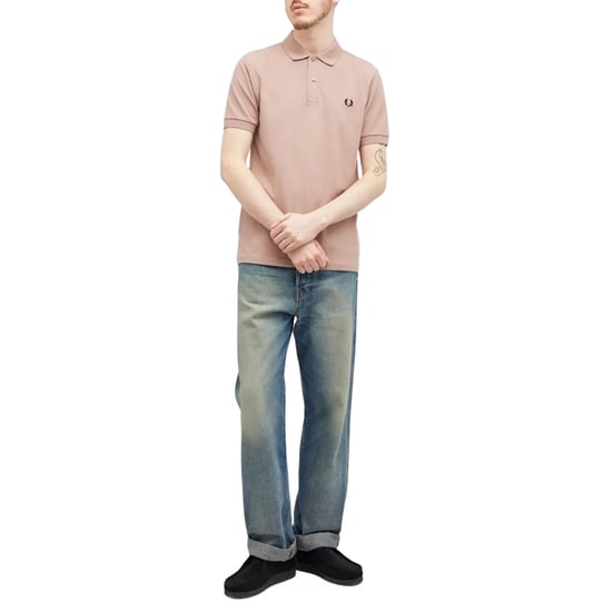 Fred Perry Classic Donkerroze Poloshirt - Image 5