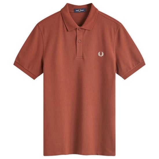 Fred Perry Classic Whisky Brown Polo Shirt - Image 1