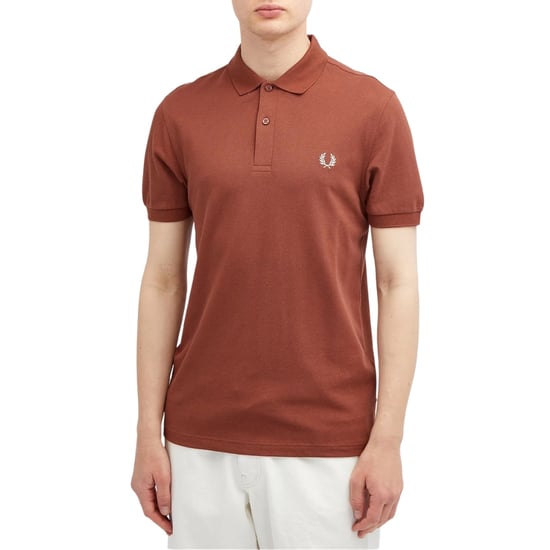 Fred Perry Classic Whisky Brown Polo Shirt - Image 2