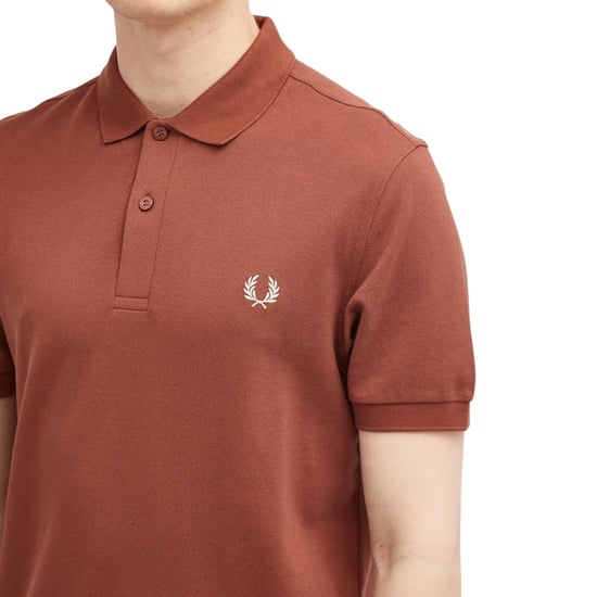 Fred Perry Classic Whisky Brown Polo Shirt - Image 4