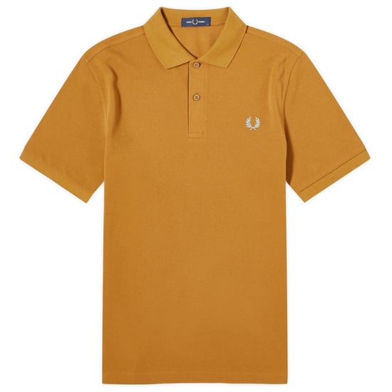 Fred Perry Classic Donkerkaramelblauwe Polo Met Logo - Image 1