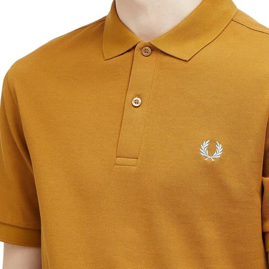 Fred Perry Classic Donkerkaramelblauwe Polo Met Logo - Image 4