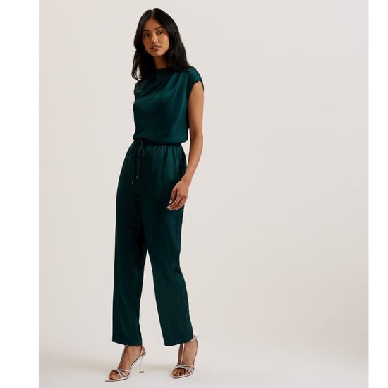 Ted Baker Natori Satin Slim Taper Groene Joggingbroek - Image 2