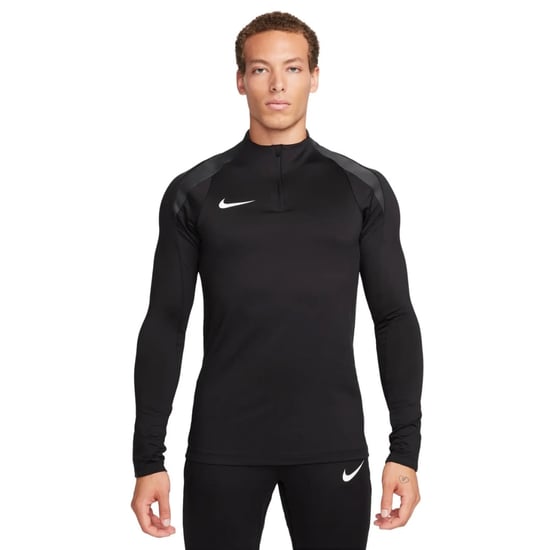 Nike Dri-fit Strike Drill Black 3/4 Zip Top - Image 2