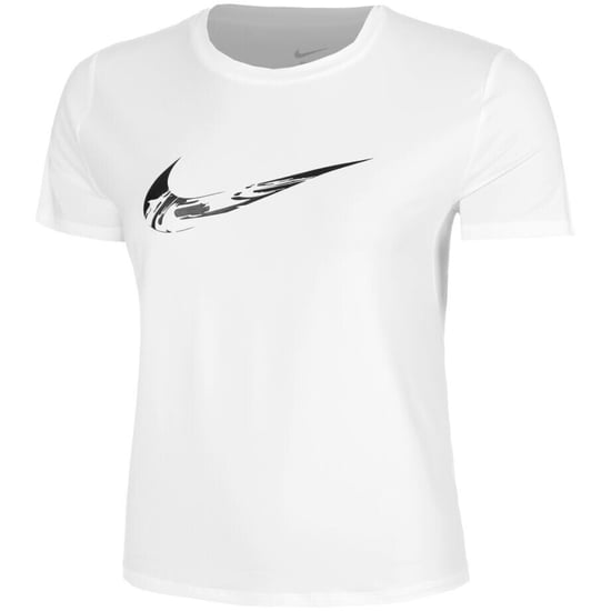 Nike Dri-fit One Swoosh Hardloopshirt In Wit - Image 1