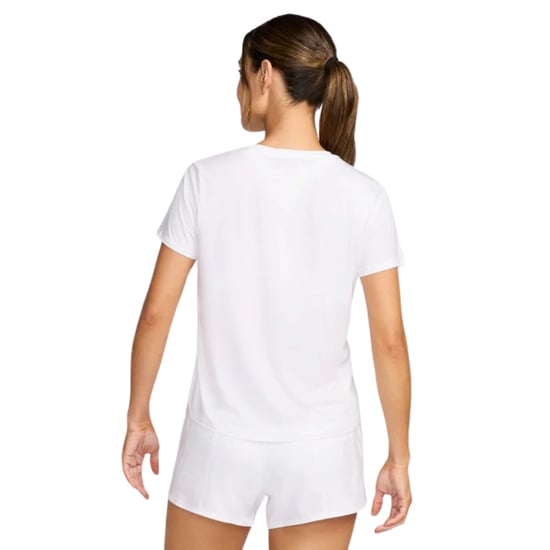 Nike Dri-fit One Swoosh Hardloopshirt In Wit - Image 3
