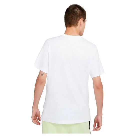 Nike Sportswear Icon Block T-shirt Voor Heren, Wit - Image 3
