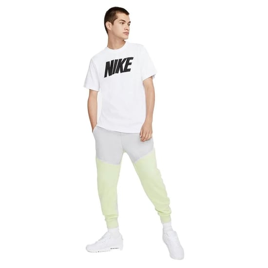 Nike Sportswear Icon Block T-shirt Voor Heren, Wit - Image 5