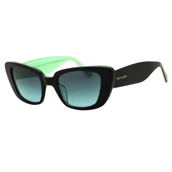 Kate Spade Fabia/s 07zj Ib Zwart Groen/grijsgroen Zonnebril Dames - Image 2