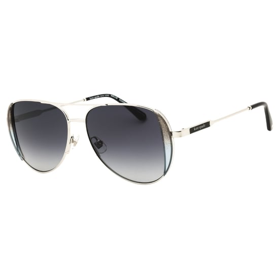 Kate Spade Zwarte Glitter Palladium Sf Zonnebril - Image 2