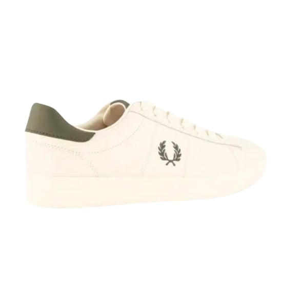 Fred Perry Spencer Leren Ecru Sneakers - Image 2