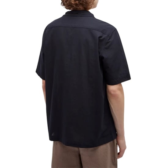 Fred Perry Lichtgewicht Vakantiehemd Met Textuur In Marineblauw - Image 4