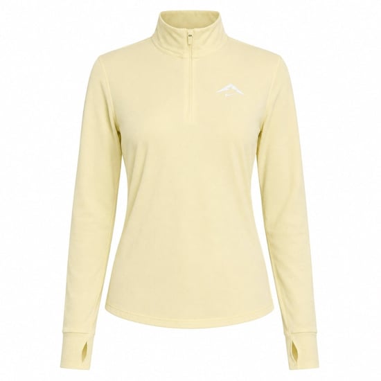 Nike Dri-fit Trail Longsleeve 1/2-zip Geel Top - Image 1