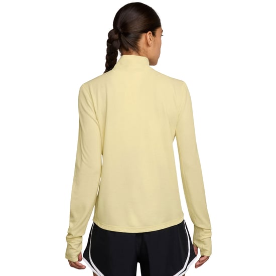 Nike Dri-fit Trail Longsleeve 1/2-zip Geel Top - Image 3