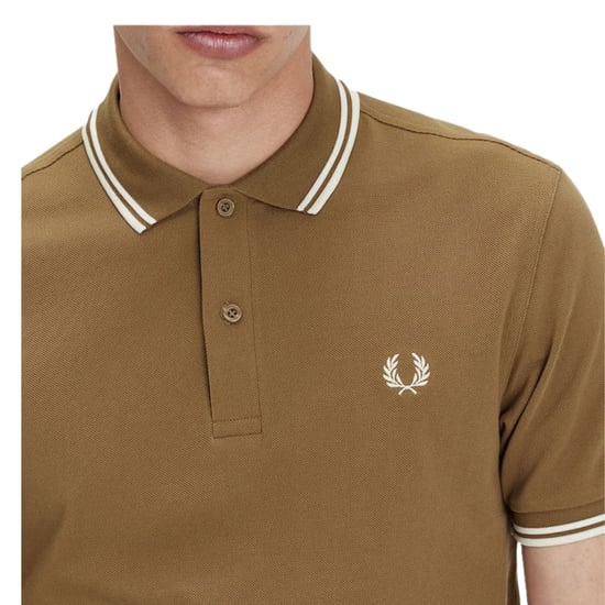 Fredperry Fp Twin Getipte Polo Fred Perry Overhemd - Image 5
