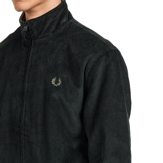 Fred Perry Brentham Corduroy Jas Nachtgroen - Image 6