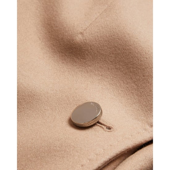 Ted Baker Rosell Lange Wollen Camelkleurige Wikkeljas - Image 4