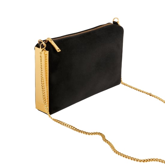 Ted Baker Jeiner Crossbodytas Van Suède In Zwart Met Staafdetail - Image 2