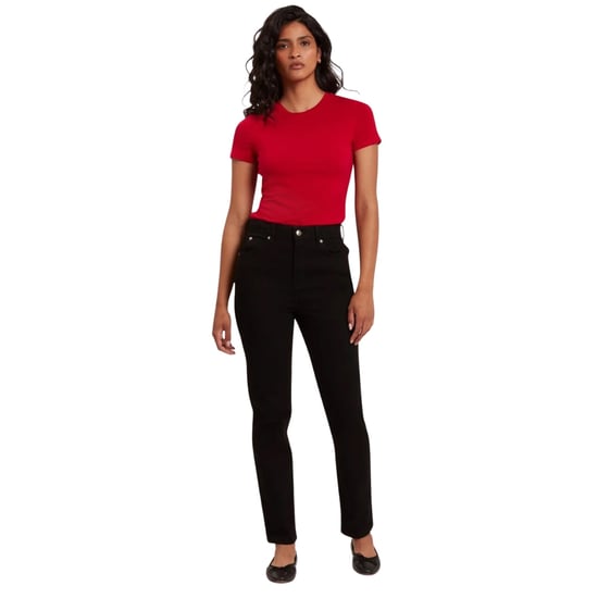 Ted Baker Sanzan Mid Rise Slim Zwarte Jeans - Image 2