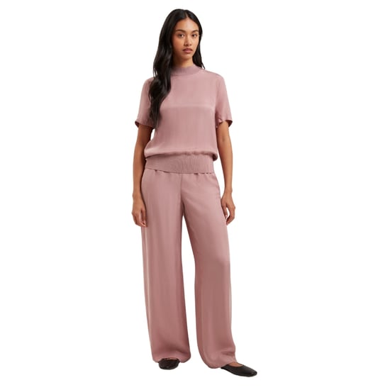 Ted Baker Vinca Cupro Dusty Pink Wide Leg Troy - Image 2