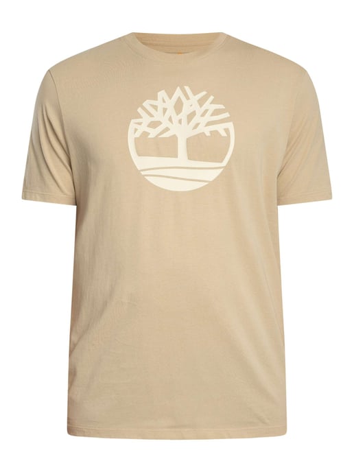 Timberland T-Shirt Met Boomlogo, Beige - Image 5