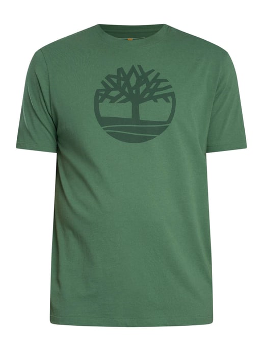 Timberland T-Shirt Met Boomlogo, Groen - Image 5