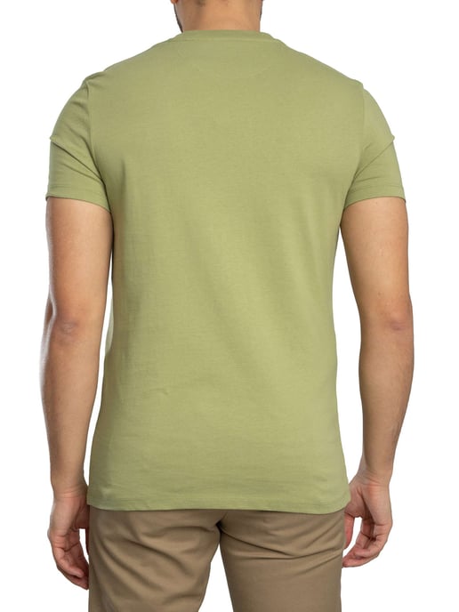 Timberland Slim Fit T-Shirt Met Geborduurd Logo, Groen - Image 3