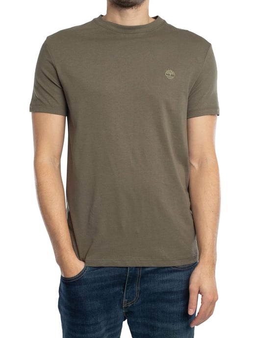Timberland Dunstan River Crew Slim T-Shirt, Groen - Image 2