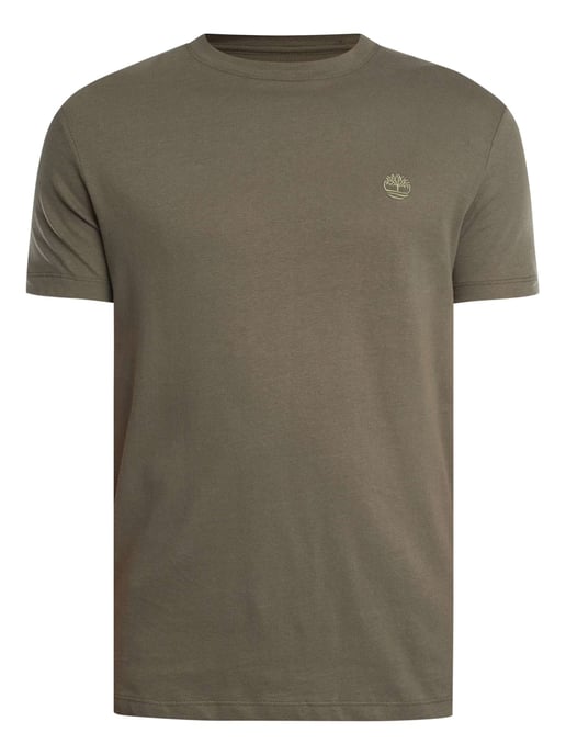 Timberland Dunstan River Crew Slim T-Shirt, Groen - Image 5