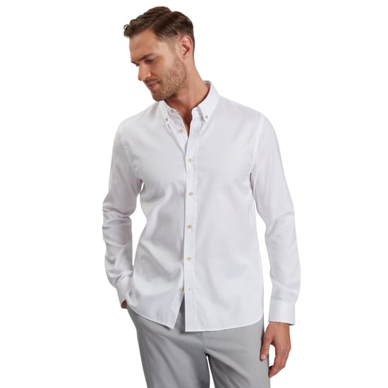 Ted Baker Allardo Regular Premium Witte Oxford-overhemd - Image 4
