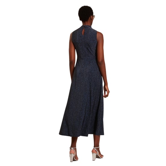 Ted Baker Inisha Bedrukte Mouwloze Zwarte Midi-jurk - Image 5