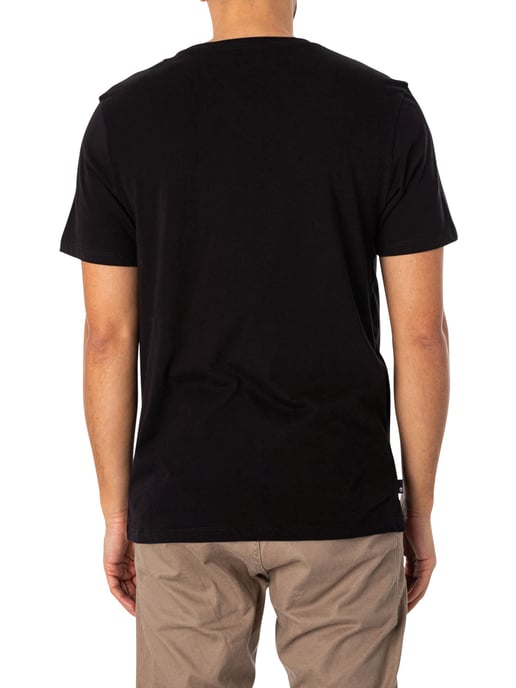 Timberland T-Shirt Met Boomlogo, Zwart - Image 3
