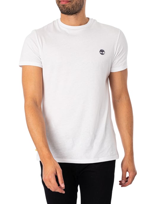 Timberland Dunstan River Slim Crew T-Shirt, Wit - Image 2