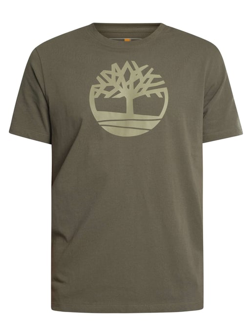 Timberland T-Shirt Met Boomlogo, Groen - Image 5