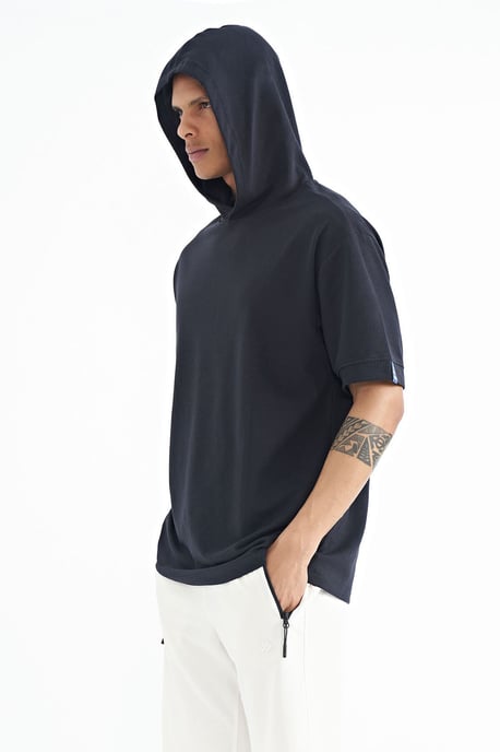 Oversized Kaptrui met Korte Mouwen - Image 3