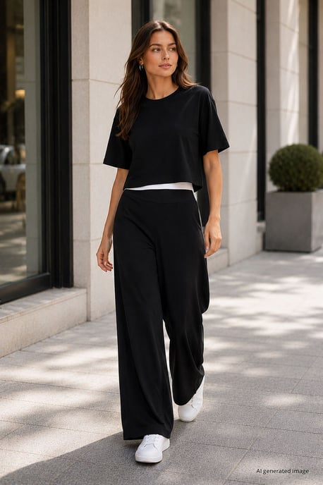Vrouwen Viscose Mix Trainingsbroek - Image 2