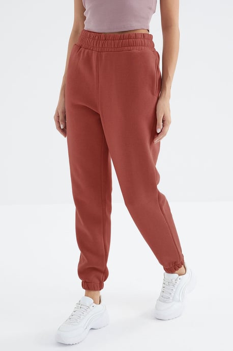 Dames Hoge Taille Fleece Joggingbroek - Image 5