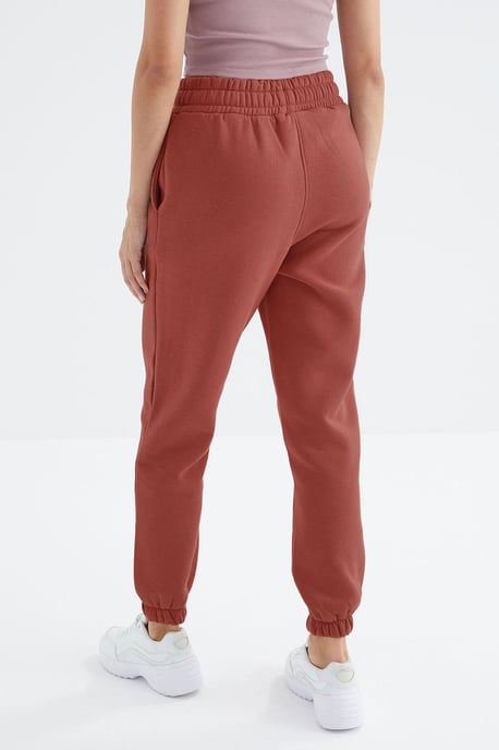 Dames Hoge Taille Fleece Joggingbroek - Image 6