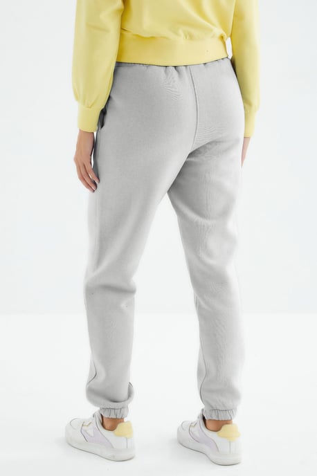 Dames Hoge Taille Fleece Joggingbroek - Image 5