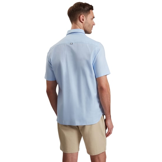 Ted Baker Alyth Regular Merkshirt In Blauw Oxford-stof - Image 2